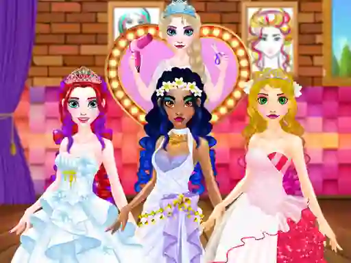 بازی Wedding Hairdresser For Princesses آنلاین
