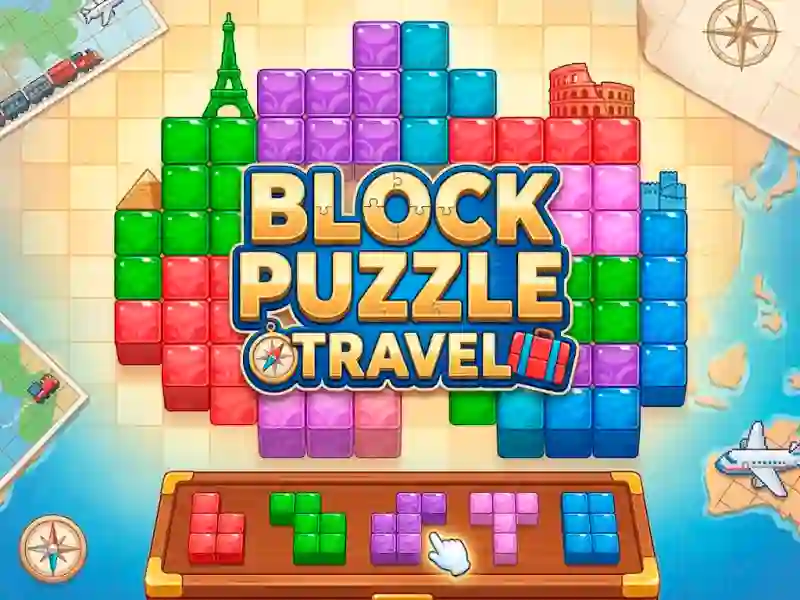 بازی Block Puzzle Travel آنلاین