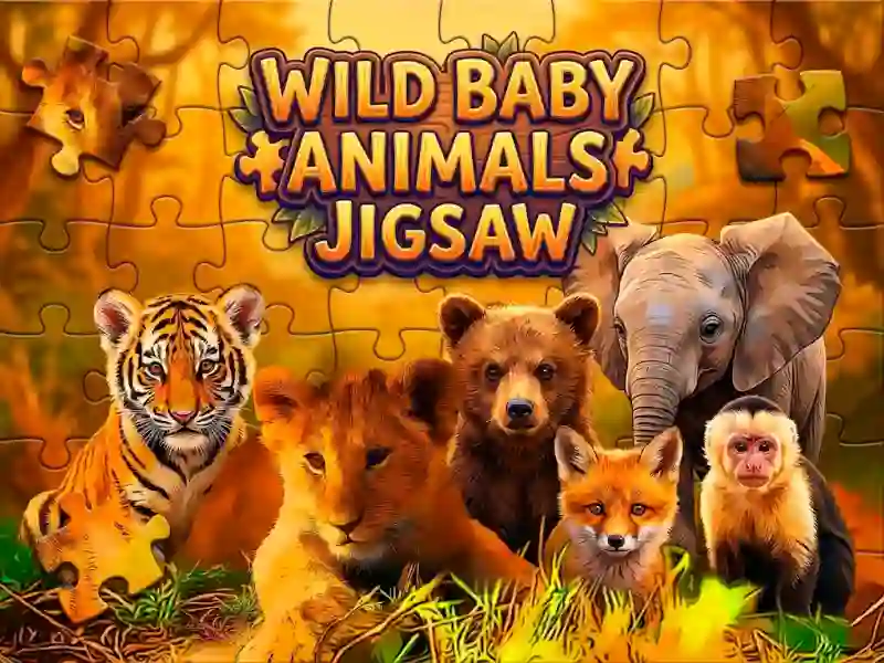 بازی Wild Baby Animals Jigsaw آنلاین