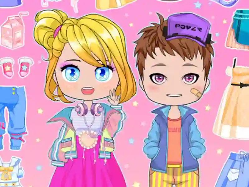 بازی Cute Avatar Creator آنلاین