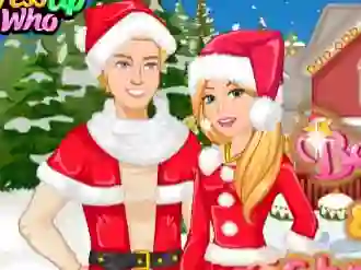 بازی Barbie and Ken Christmas آنلاین