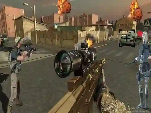 بازی US Army Commando: Elite Commando War آنلاین