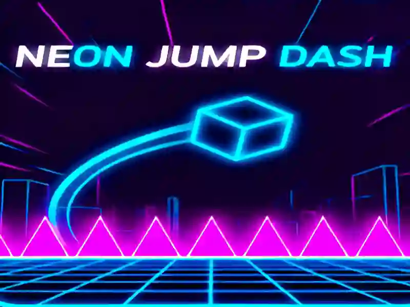 بازی Neon Jump Dash آنلاین