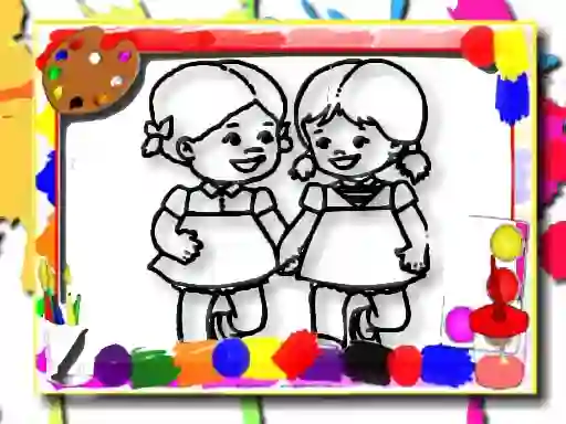 بازی Kids Coloring Time آنلاین