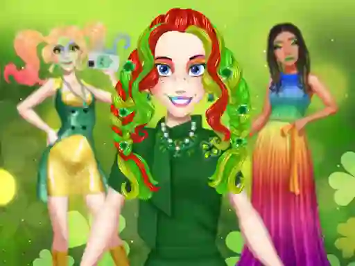 بازی St Patrick's Day Princess Challenge آنلاین