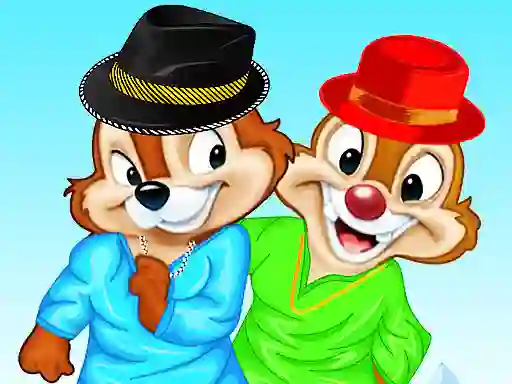 بازی Chip n Dale Dressup آنلاین