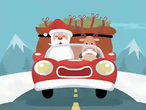 بازی Santa Giving Presents Jigsaw آنلاین