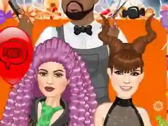 بازی Jenner Sisters Spooky Hairstyles آنلاین
