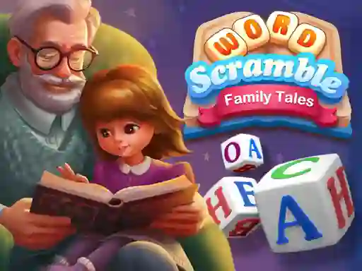 بازی Word Scramble Family Tales آنلاین
