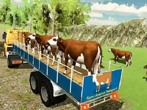 بازی Offroad Animal Truck Transport آنلاین