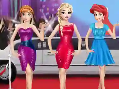 بازی Princesses On Red Carpet آنلاین