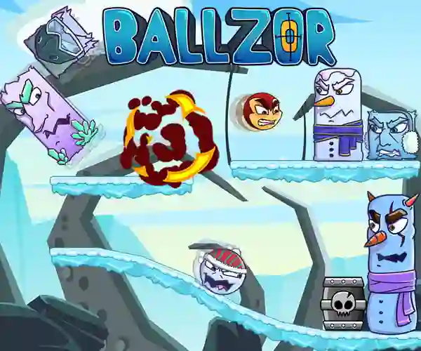 بازی Ballzor Level Pack 1 آنلاین