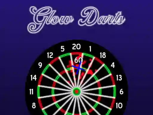 بازی Glow Darts آنلاین