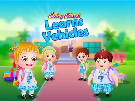 بازی Baby Hazel Learns Vehicles آنلاین