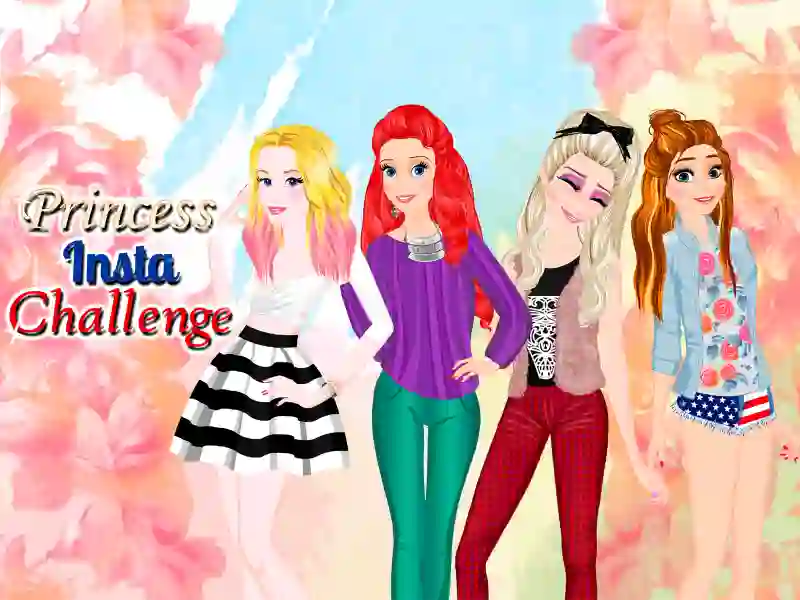 بازی Princesses: Instagram Challenge آنلاین