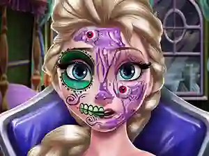 بازی Elsa Scary Halloween Makeup آنلاین