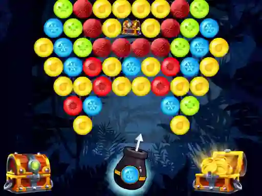 بازی Bubble Shooter Golden Chests آنلاین