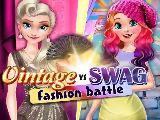 بازی Vintage vs Swag: Fashion Battle آنلاین