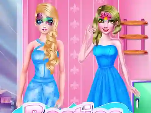 بازی Bestie Face Art آنلاین