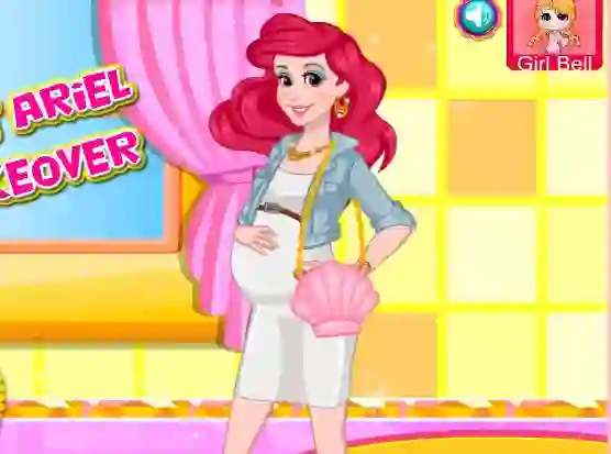 بازی Pregnant Ariel Real Makeover آنلاین