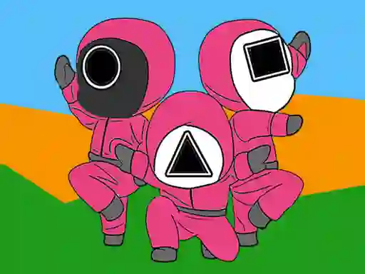 بازی Squid Coloring Book آنلاین
