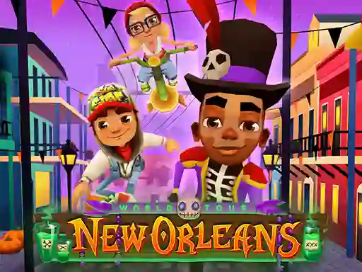 بازی Subway Surfers: Orleans Halloween آنلاین