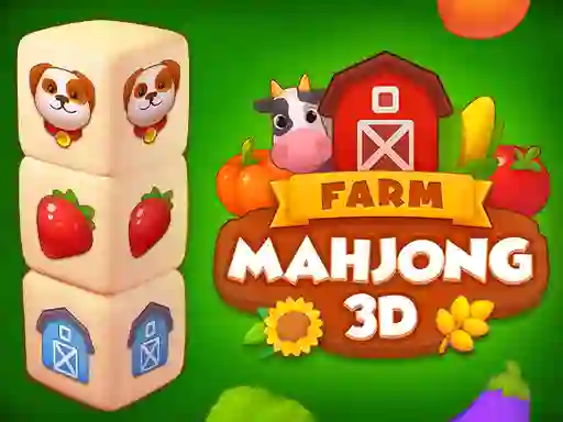 بازی Farm Mahjong 3D آنلاین