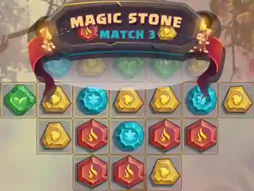 بازی Magic Stone Match 3 آنلاین