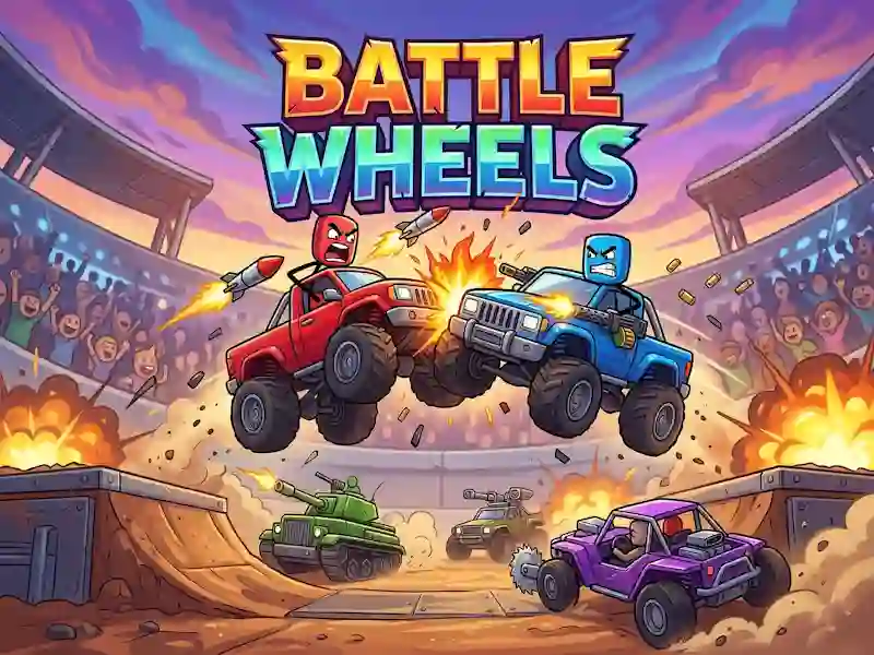بازی Battle Wheels آنلاین