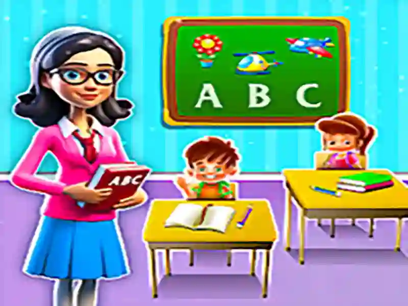 بازی Kindergarten School Teacher آنلاین