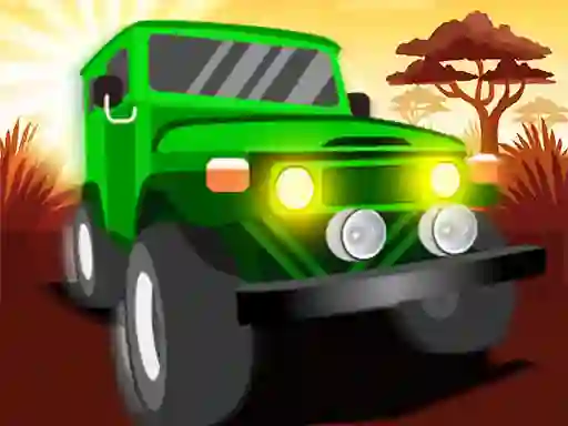 بازی Africa Jeep Race آنلاین