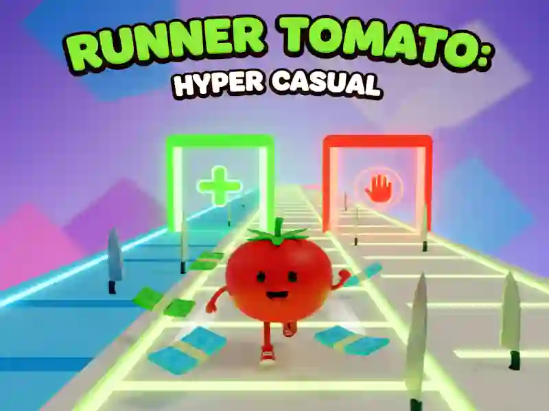 بازی Runner Tomato: Hyper Casual آنلاین