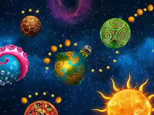 بازی Boxie Space Jump آنلاین
