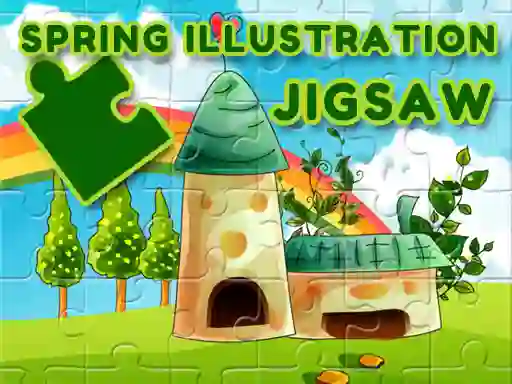 بازی Spring Illustration Jigsaw آنلاین
