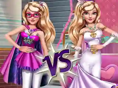 بازی Superhero Vs Princess آنلاین