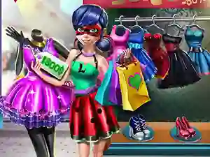 بازی Dotted girl realife shopping آنلاین