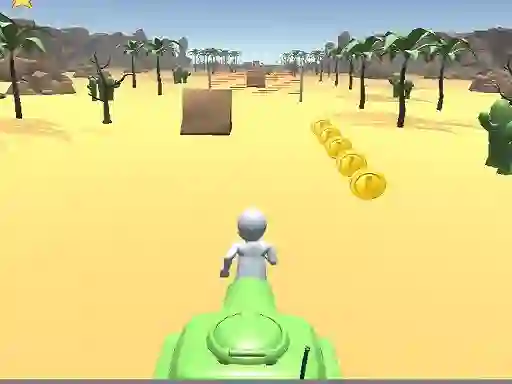 بازی 3D Desert Parkour آنلاین