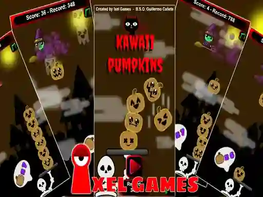 بازی Kawaii Pumpkins آنلاین