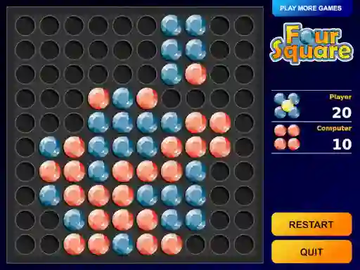 بازی Four Square آنلاین