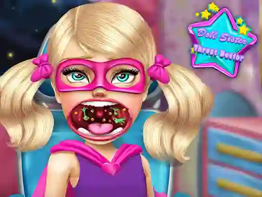 بازی Doll Sister Throat Doctor آنلاین