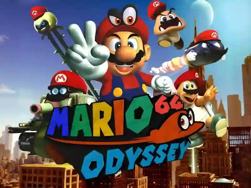 بازی Super Mario Odyssey 64 آنلاین