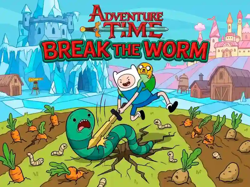 بازی Adventure Time Break the Worm آنلاین