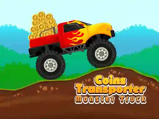 بازی Coins Transporter Monster Truck آنلاین
