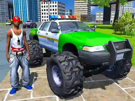 بازی Monster Truck Stunts Driving Simulator آنلاین