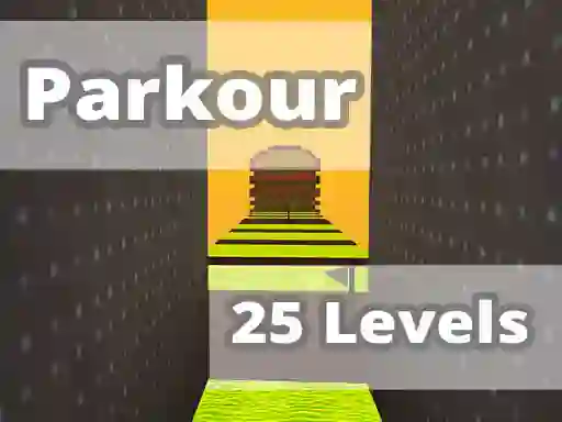 بازی Parkour 25 Levels آنلاین