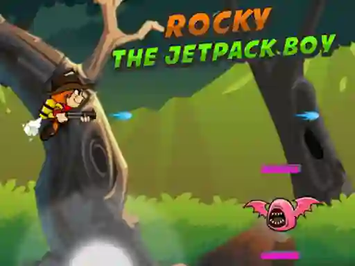 بازی Rocky The Jetpack Boy آنلاین