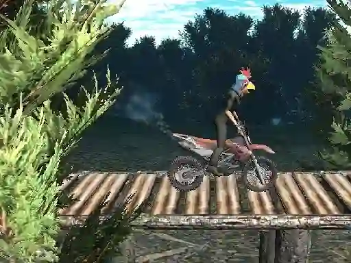 بازی Bike Trial Xtreme Forest آنلاین