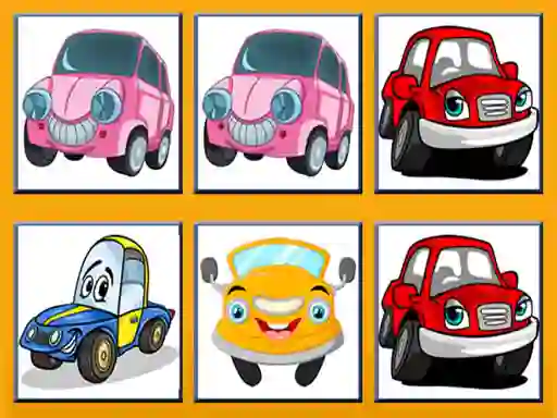 بازی Funny Cars Memory آنلاین
