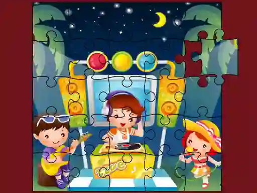 بازی Cute Little Kids Jigsaw آنلاین