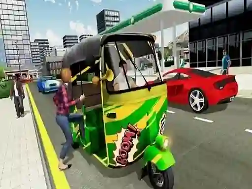 بازی Indian Tricycle Rickshaw Simulator آنلاین